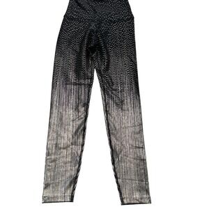 Beyond Yoga Space Dye Ombre High Rise Ankle Leggings Women XS Black NWOT